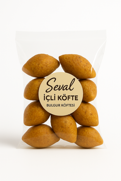 Ev Yapımı İçli Köfte – Katkısız Dana Kıymalı Bulgur Köftesi